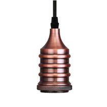 Pendente Soquete Dot Metal Wave Cobre 1XE27 - Taschibra - 8783