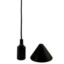Pendente Soquete Preto 1E27 DS2306 Delis