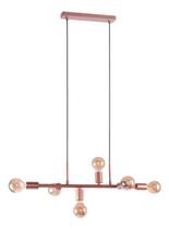 Pendente Spine 6Xe27 Biv Cobre Qpd1361Co Quality Pendente Spine 6Xe27 Biv Cobre Qpd1361Co Quality