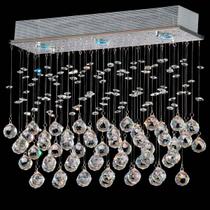 Pendente Star Cristal 42cm 3 Lamp. Gu10 Pendente Star Cristal 42cm 3 Lamp. Gu10