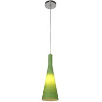 Pendente Startec Melody Tube Uno 14cm x 1,10m Verde Pendente Startec Melody Tube Uno 14cm x 1,10m Verde