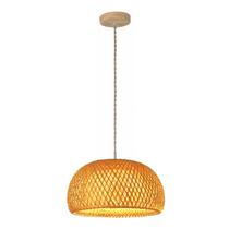 Pendente Sumatra Palha 45 cm para 1 Lâmpada E27 Gmh