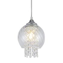 Pendente Taschibra Diana Transp 1lamp E27 15050900