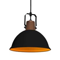 Pendente Taschibra Factory P Preto Fosco Pendente Taschibra Factory P Preto Fosco