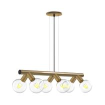 Pendente Taschibra Ficus 6xE27 Ouro