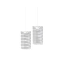 Pendente TD 641/2 2XE27 Branco - Taschibra