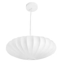 Pendente Tecido Metal Branco 80x30cm Balloon Pendente Tecido Metal Branco 80x30cm Balloon
