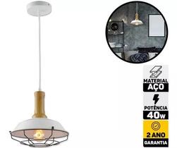 Pendente Tennessee Branco PQ Avant