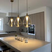 Pendente Thunder 23X38cm Bronze e Vidro Skylight Pendente Thunder 23X38cm Bronze e Vidro Skylight