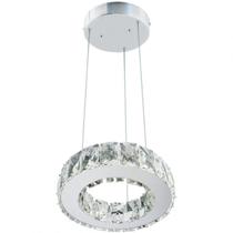 Pendente Tokyo Led Redondo 12w 4000k Bronzearte Inox