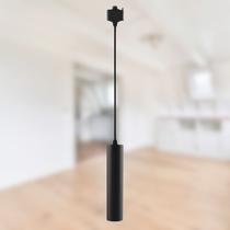 Pendente Track Para Trilho 7W 6500K Preto 20cm IP20 Bivolt
