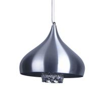 Pendente Treviso Modena Cromado Com Prata - Md70149-1 Pendente Treviso Modena Cromado Com Prata - Md70149-1