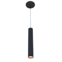Pendente Tubo Cilindro 30cm 1xGU10 Em Madeira Pendente Tubo Cilindro 30cm 1xGU10 Em Madeira