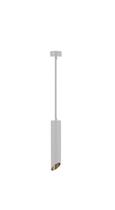 Pendente Tubo Cilindro Alumínio Branco Chanfrado BIVOLT Pendente Tubo Cilindro Alumínio Branco Chanfrado BIVOLT