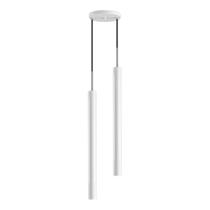 Pendente Tubo Duplo Alumínio Branco P/ LED MR11 GU10 ST1697 Pendente Tubo Duplo Alumínio Branco P/ LED MR11 GU10 ST1697