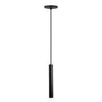 Pendente Tubo Palito 30cm - Preto