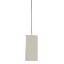 Pendente Tubo Quadrado Alumínio Balcão + Lâmpada Par20 Pendente Tubo Quadrado Alumínio Balcão + Lâmpada Par20