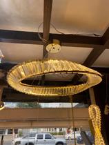 Pendente Tupiara Circular Cristal Dr 65w 3000k Us109/13 Pendente Tupiara Circular Cristal Dr 65w 3000k Us109/13