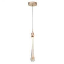 Pendente Tupiara Dourado Led 5w 3000k Qk 503 Pendente Tupiara Dourado Led 5w 3000k Qk 503