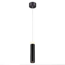 Pendente Tupiara Tubular Preto Led 7w 3000k Qk 302 Outlet Pendente Tupiara Tubular Preto Led 7w 3000k Qk 302 Outlet
