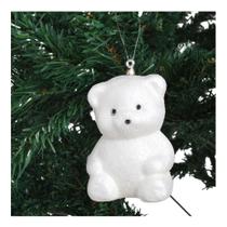 Pendente Urso Branco 9,5cm - Wincy