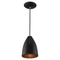Pendente Vegas Premium Gourmet em Aluminio Preto/Cobre Pendente Vegas Premium Gourmet em Aluminio Preto/Cobre