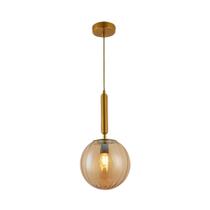 Pendente Vidro Champagne 20cm 1E27