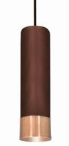 Pendente Viena Premium Marrom/Cobre 30X8cm - Nobre Pendente Viena Premium Marrom/Cobre 30X8cm - Nobre