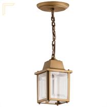 Pendente Vintage Ouro Velho Colonial Externo Pergolado Acl96