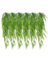 Pendentes Artificiais Realista Samambaia Decorativa- 6 unidades.