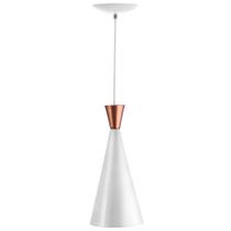 Pendentes Cone Branco Canadá Sala Cozinha Churrasqueir Pendentes Cone Branco Canadá Sala Cozinha Churrasqueir