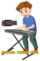 Pendraiver emulado com mais de 500 ritmos para teclados yamahas psr/550/630/730