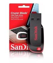 Pendrive 128gb Cruzer Blade Sandisk Usb 2.0 Origal