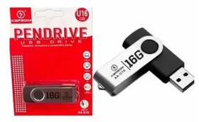 Pendrive 16GB de Armazenamento KA U16 KAPBOM