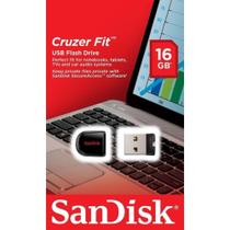 Pendrive 16GB Sandisk Cruzer Fit