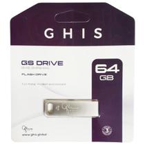 Pendrive 64Gb Ghis Ghp64M1 Metal Flash Drive Usb 2.0