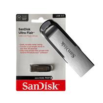 Pendrive 64GB, Sandisk Ultra Flair Z73, USB 3.0, Prata - SDCZ73-064G-G46