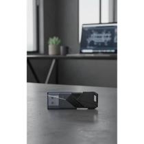 Pendrive 64GB USB 3.2 Preto Rápido e Compacto