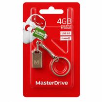 Pendrive com chaveiro 4GB MasterDrive Premium