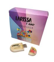 Pendrive Comemorativo Personalizado 8 GB Aniversário
