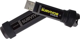 Pendrive Corsair Flash Survivor Stealth 128GB - Alta Resistência