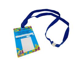 Pendrive Crachá TEA com indicador de informações para Autistas Pendrive Crachá TEA com indicador de informações para Autistas