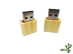 Pendrive Ecológico Fit Wood de 8 GB e 16 GB - Linha rECOdrive