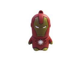 Pendrive Homem de Ferro Iron Man Marvel 8GB USB 2.0 Personagem Vingadores Boneco
