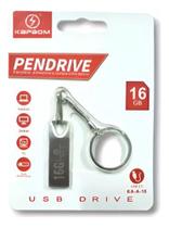 Pendrive Kapbom Kap 8gb Ka-a-8 Prático E Rápido Cor Prateado
