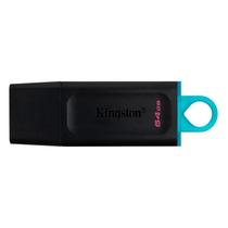 Pendrive Kingston 64GB Datatraveler Exodia / USB 3.0 - Preto (DTX/64)