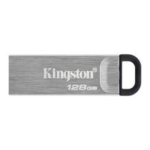 Pendrive Kingston Kyson DTKN/128GB 128GB / USB 3.2 - Prata Pendrive Kingston Kyson DTKN/128GB 128GB / USB 3.2 - Prata