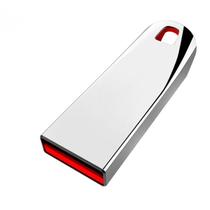 Pendrive metalizado de 1tb, com conectividade usb 3.2 e 2.0, tipo a, com adaptador para tipo c, na cor prata.