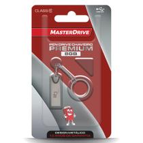 Pendrive mini chaveiro 8gb platinum premium - masterdrive