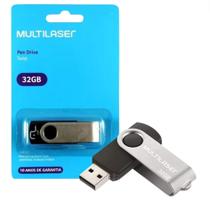 Pendrive Multilaser Twist 2.0 32GB PD589 Preto
